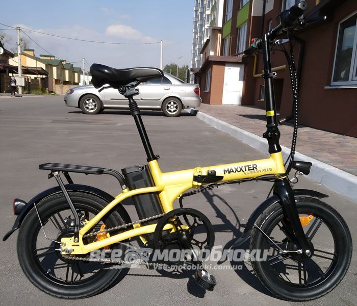 Электровелосипед MAXXTER URBAN PLUS ELV-001 фото