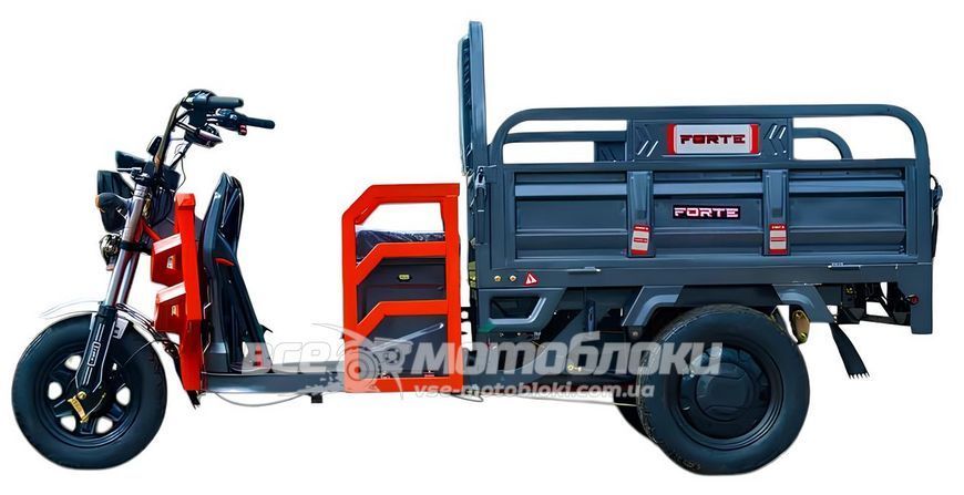 Електротрицикл вантажний FORTE GP-1100-A ETRI-043 фото