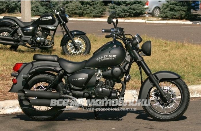 Мотоцикл SKYBIKE RENEGADE 200 MOT-090 фото