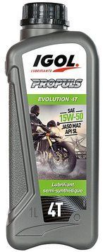 Масло для 4-тактных двигателей IGOL PROPULS EVOLUTION 4T 15W-50 - 1 л 309001 фото