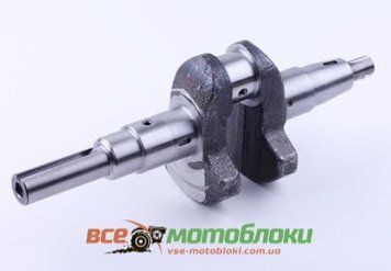 Коленвал голый под шпонку ?25 mm - 186F 8612-ТЗ фото