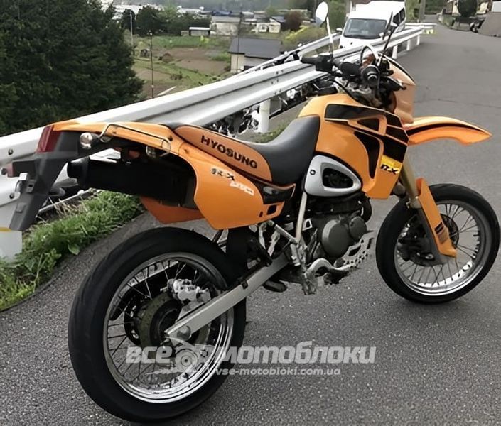 Мотоцикл HYOSUNG RX125SM MOT-380 фото