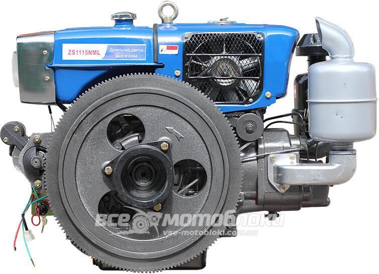 Двигун TATA ZS1115NML (Ел.старт) DE-009 фото