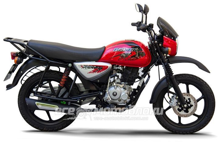 Мотоцикл BAJAJ BOXER BM 150X UG DISK (5 ПЕРЕДАЧ) MOT-028 фото