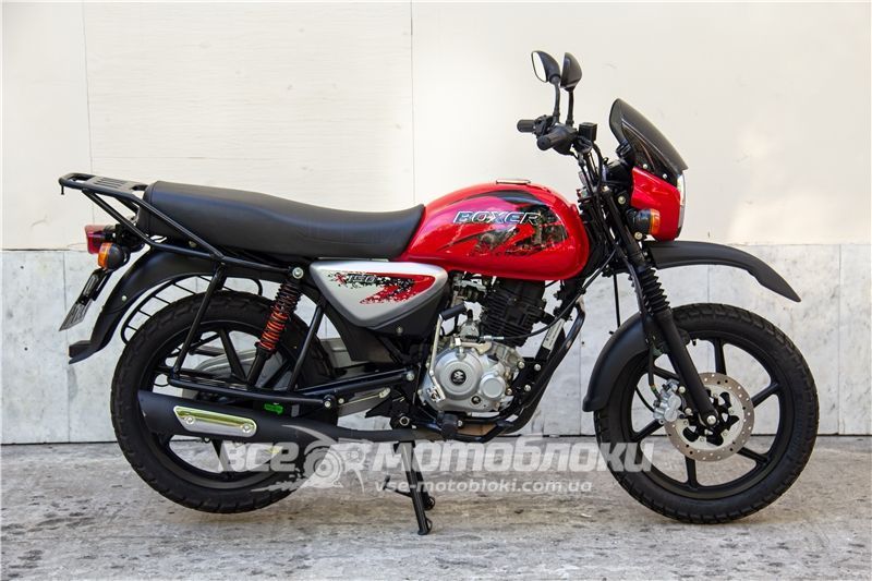 Мотоцикл BAJAJ BOXER BM 150X UG DISK (5 ПЕРЕДАЧ) MOT-028 фото