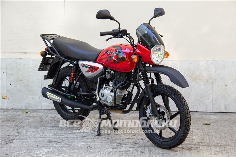 Мотоцикл BAJAJ BOXER BM 150X UG DISK (5 ПЕРЕДАЧ) MOT-028 фото