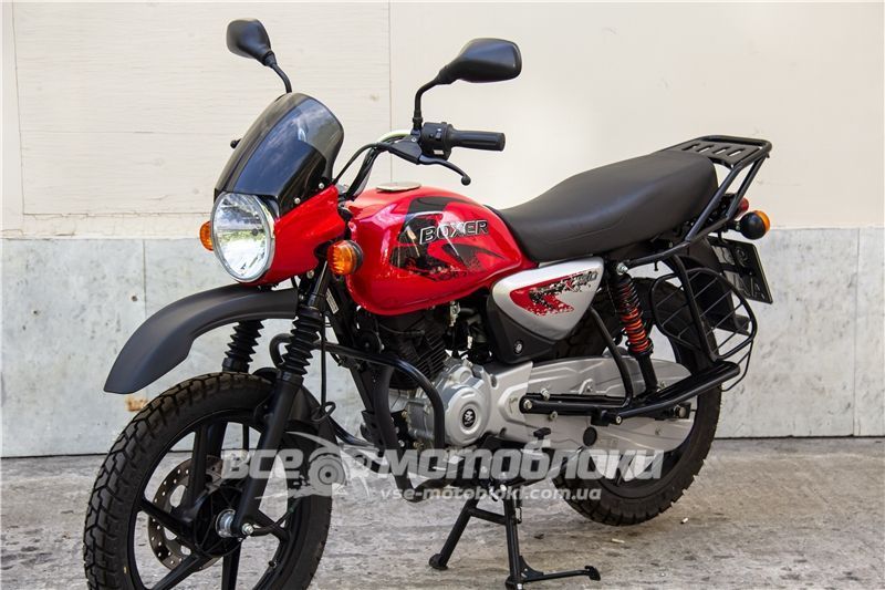 Мотоцикл BAJAJ BOXER BM 150X UG DISK (5 ПЕРЕДАЧ) MOT-028 фото