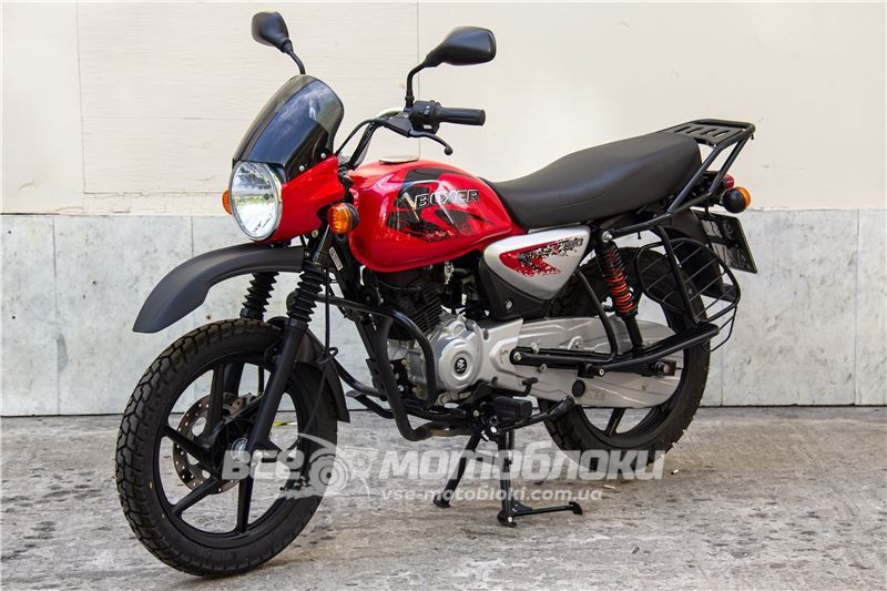 Мотоцикл BAJAJ BOXER BM 150X UG DISK (5 ПЕРЕДАЧ) MOT-028 фото