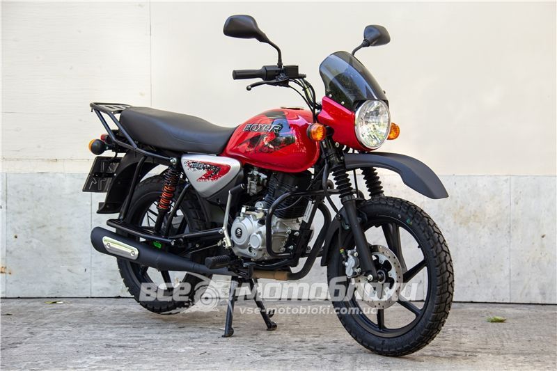 Мотоцикл BAJAJ BOXER BM 150X UG DISK (5 ПЕРЕДАЧ) MOT-028 фото