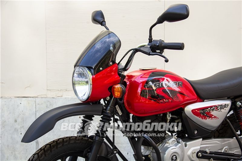 Мотоцикл BAJAJ BOXER BM 150X UG DISK (5 ПЕРЕДАЧ) MOT-028 фото