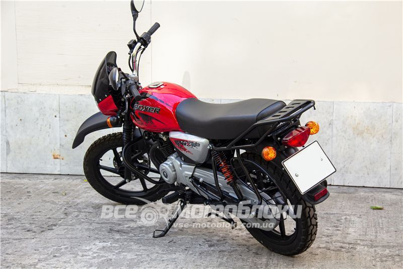 Мотоцикл BAJAJ BOXER BM 150X UG DISK (5 ПЕРЕДАЧ) MOT-028 фото
