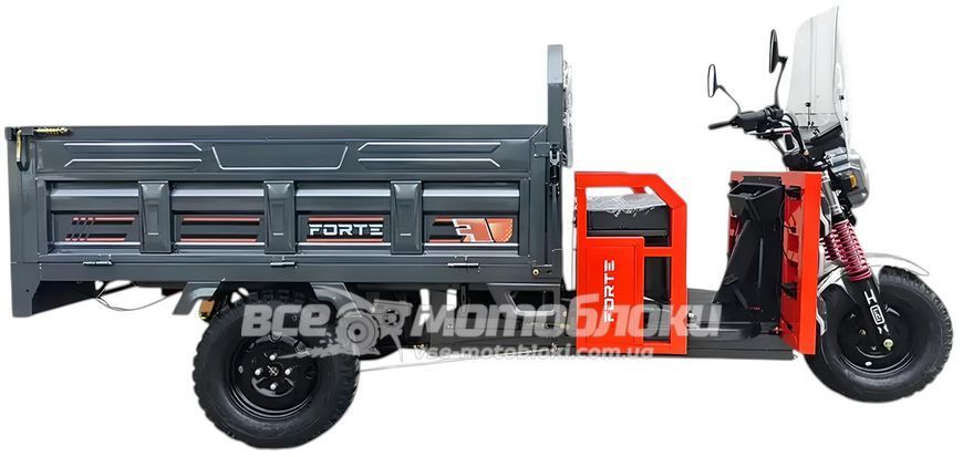 Електротрицикл вантажний FORTE GP-1500-CZ ETRI-027 фото