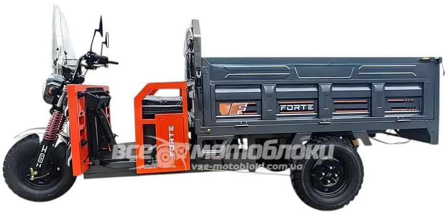 Електротрицикл вантажний FORTE GP-1500-CZ ETRI-027 фото