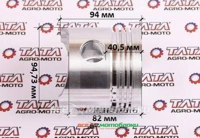 Поршень голый 95,0 mm STD Mototraktor - 195N 1579-ТЗ фото