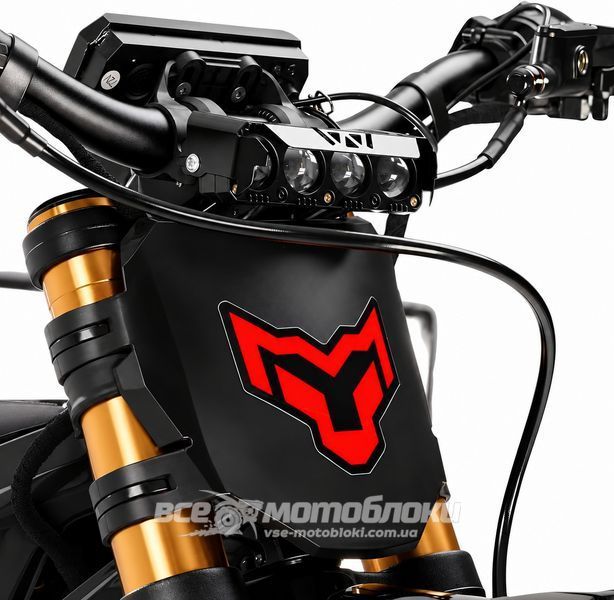 Електромотоцикл ARCTIC LEOPARD XE PRO S ENDURO GOLD SHOCK ELM-048 фото