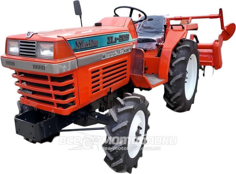 Минитрактор Kubota Sunshine ZL1-205 JMT-16 фото
