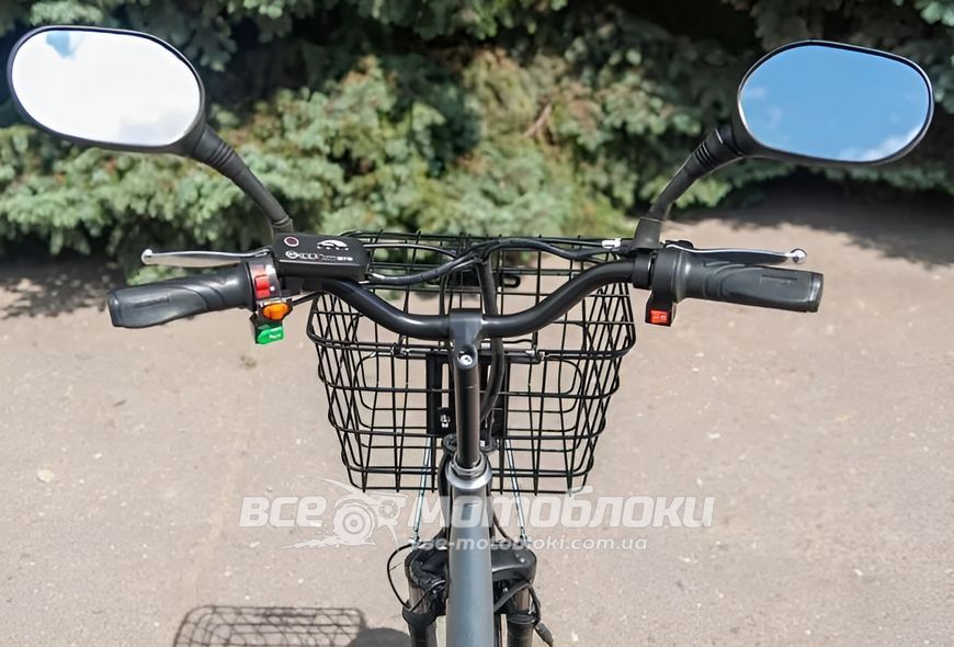 Електровелосипед Vega Happy NEW (с корзиной) ELV-008 фото