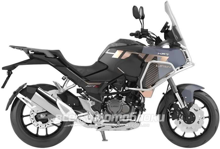 Мотоцикл Lifan KPT 400 ABS та TCS MOT-621 фото