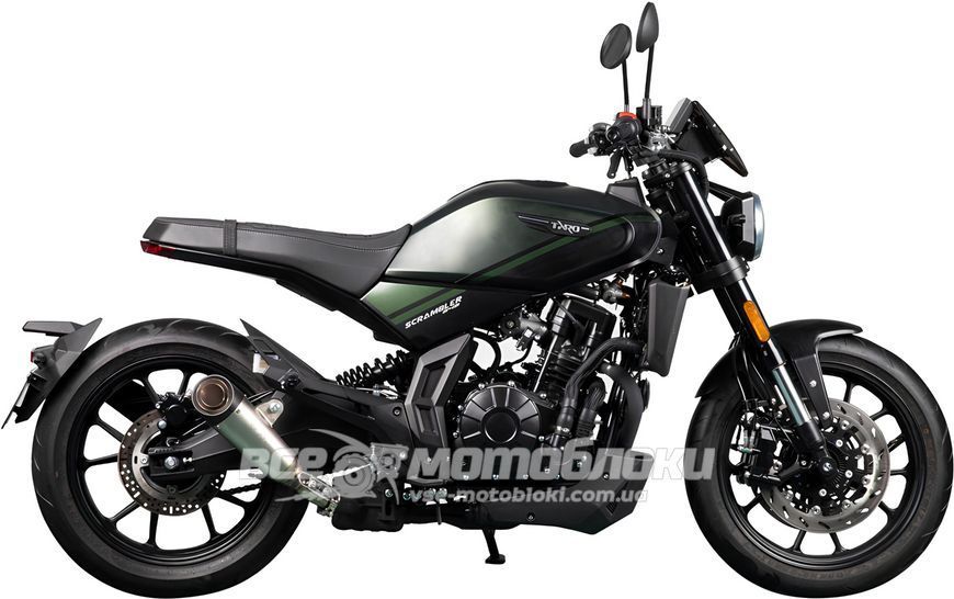 Мотоцикл Taro SCRAMBLER 400 ABS с цепным приводом MOT-622 фото