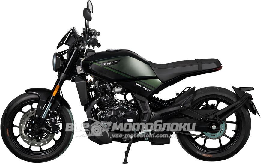 Мотоцикл Taro SCRAMBLER 400 ABS с цепным приводом MOT-622 фото