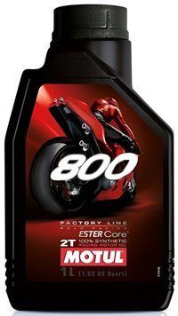 Масло мотороное MOTUL 2T 800 FL Road Racing - 1 л 837211\ фото