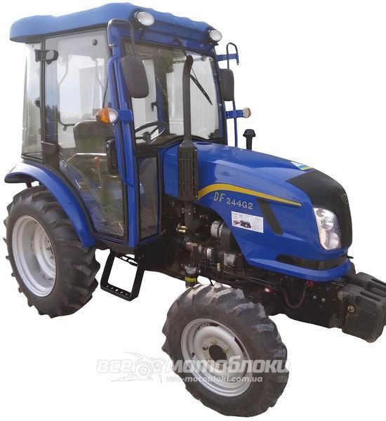 Мінітрактор DONGFENG DF-244 G2 New (Реверс із кабіною) NT55 фото
