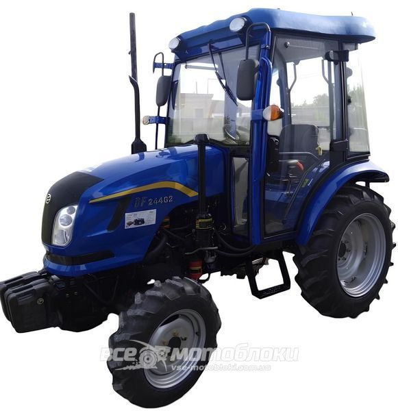 Мінітрактор DONGFENG DF-244 G2 New (Реверс із кабіною) NT55 фото