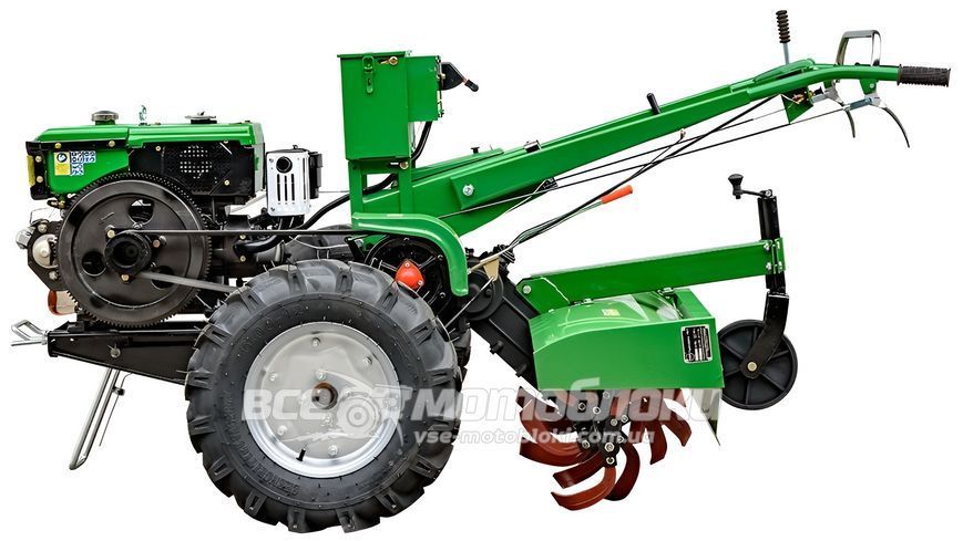 Мотоблок Powercraft МБ 1080ДЭ (+Фреза) 223631 фото