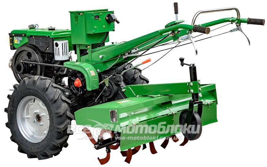 Мотоблок Powercraft МБ 1080ДЭ (+Фреза) 223631 фото