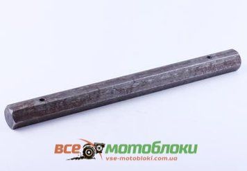 Ось колес шестигранная ?32mm L-400mm - КПП 4260-ТЗ фото