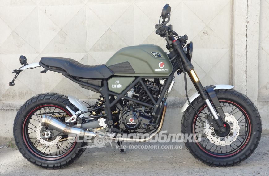 Мотоцикл GEON SCRAMBLER 250 MOT-041 фото