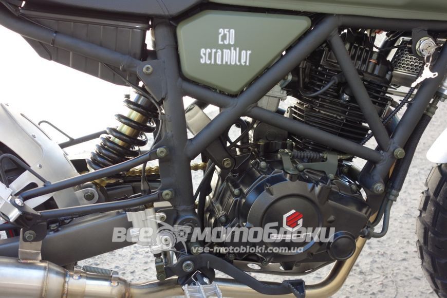 Мотоцикл GEON SCRAMBLER 250 MOT-041 фото