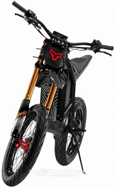 Електромотоцикл ARCTIC LEOPARD XF PRO SUPER GOLD SHOCK ELM-053 фото
