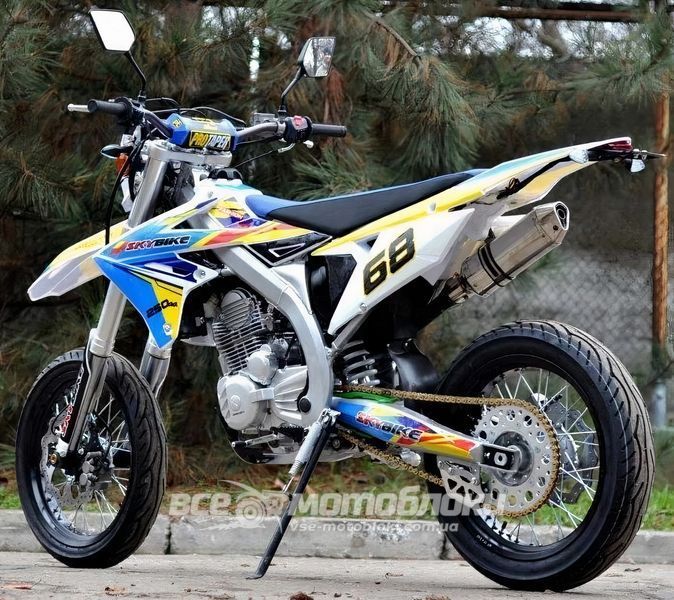 Мотоцикл SKYBIKE MZK 250 (MOTARD) MOT-086 фото