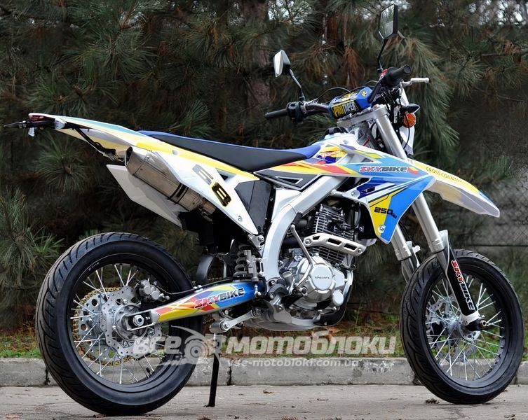 Мотоцикл SKYBIKE MZK 250 (MOTARD) MOT-086 фото