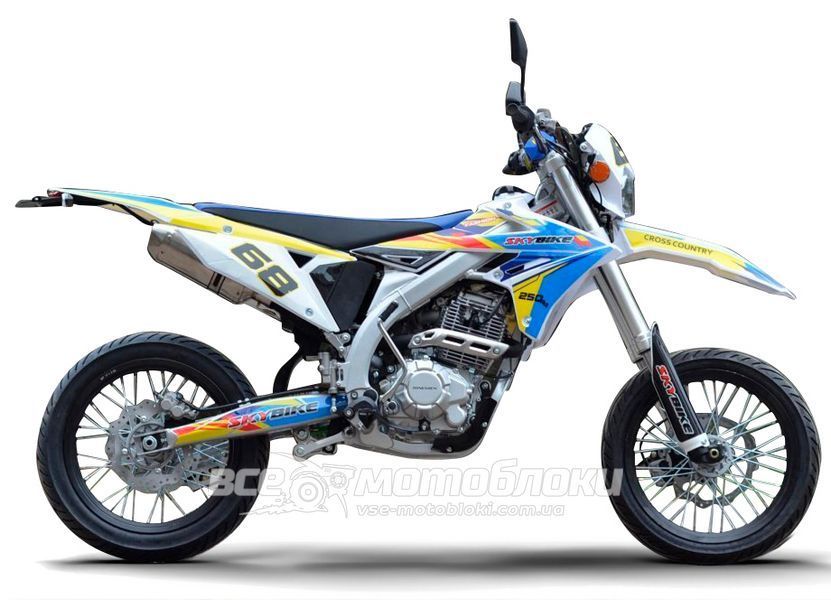 Мотоцикл SKYBIKE MZK 250 (MOTARD) MOT-086 фото