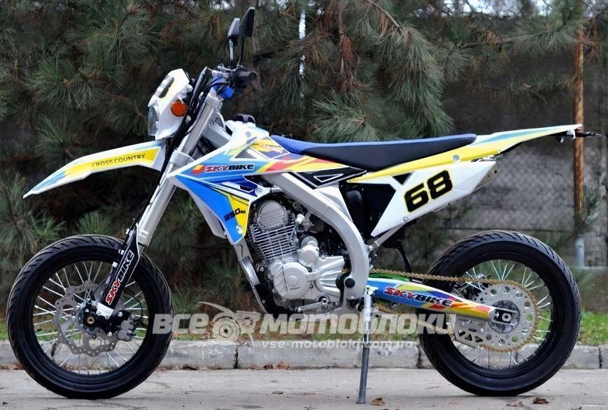 Мотоцикл SKYBIKE MZK 250 (MOTARD) MOT-086 фото