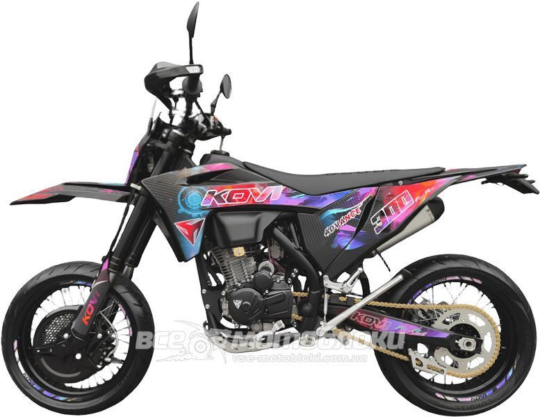 Мотоцикл KOVI ADVANCE FR MOTARD 17/17 MOT-631 фото