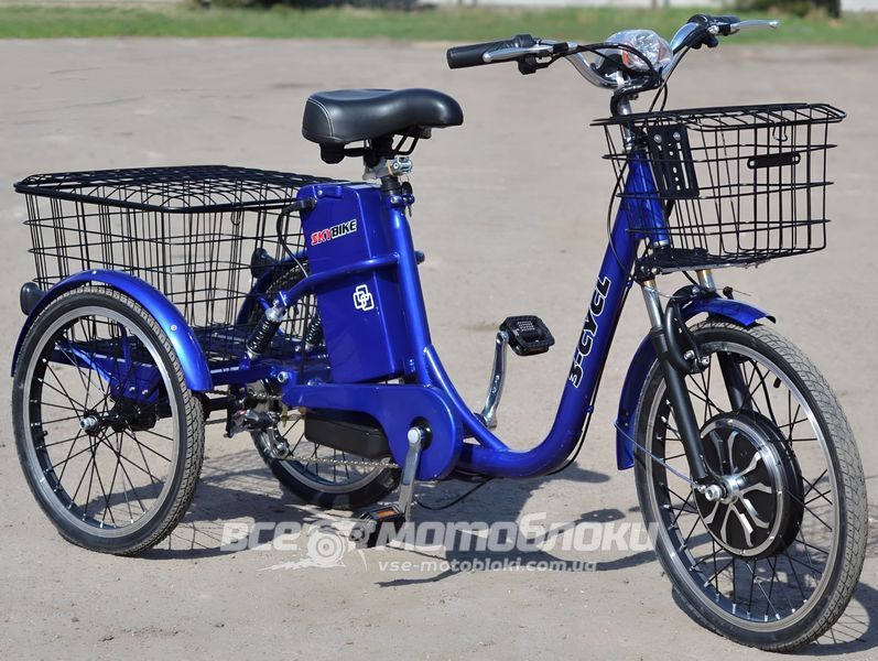 Електровелосипед Skybike 3-Cycl ELV-015 фото