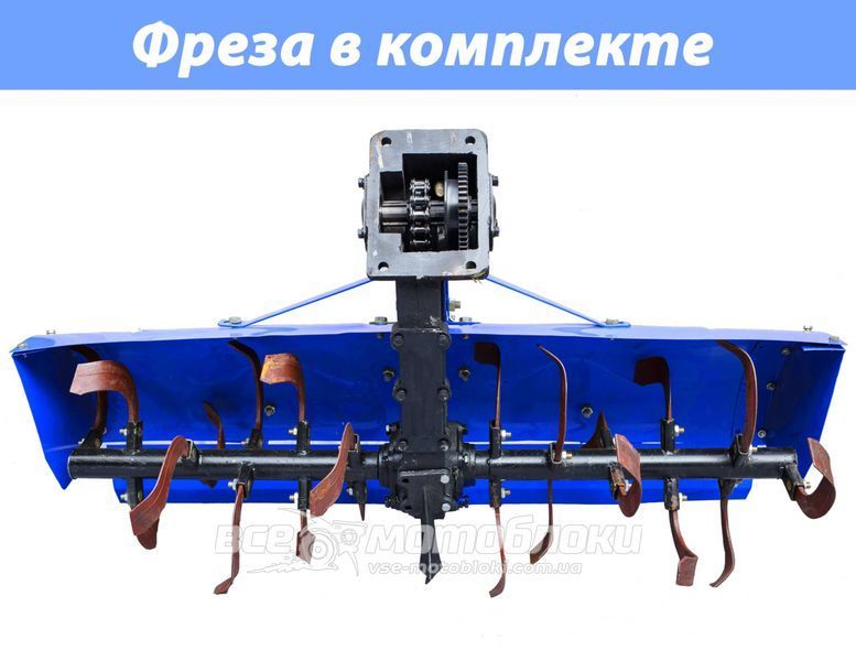 Мотоблок ДТЗ МБ10ДЭ (+Фреза) DTZK-04 фото