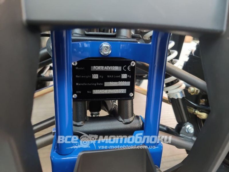 Квадроцикл FORTE ATV125B KVD-152 фото