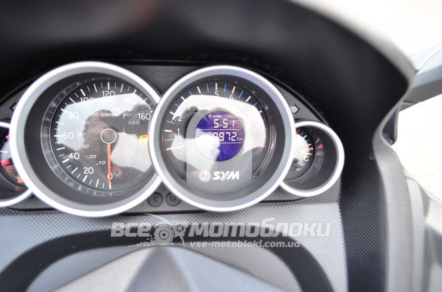 Скутер SYM GTS 300 SKU-042 фото