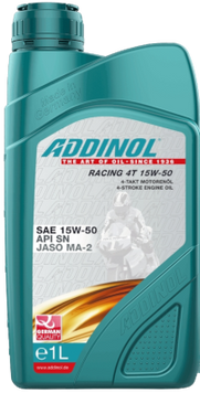 Масло для 4-тактных двигателей ADDINOL RACING 4T 15W-50 - 1 л MAS-006 фото