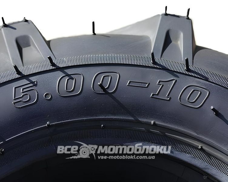Покришка з камерою 5x10 "ялинка" UK-053 фото