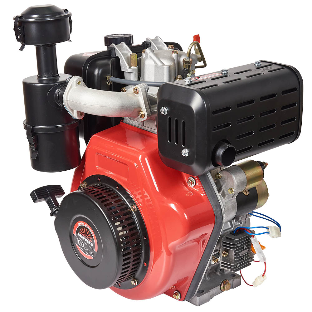  Двигатель Vitals DM 10.0kne ᐈ (10 лс) Дизельный для Мотоблока